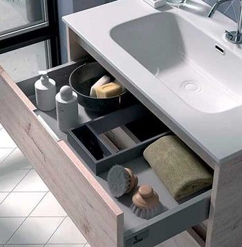Mueble de baño suspendido ZAO - Maison de Luxe